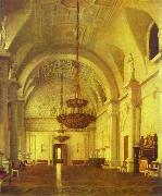 Sergey Zaryanko The White Hall In The Winter Palace oil